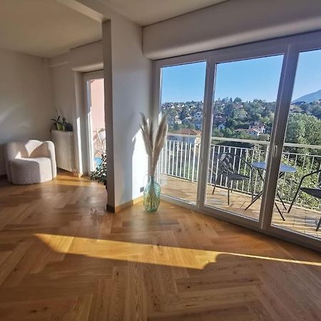 Le Parmelan - Grand Appartement Familial Avec Vue Sur La Montagne Annecy Bagian luar foto